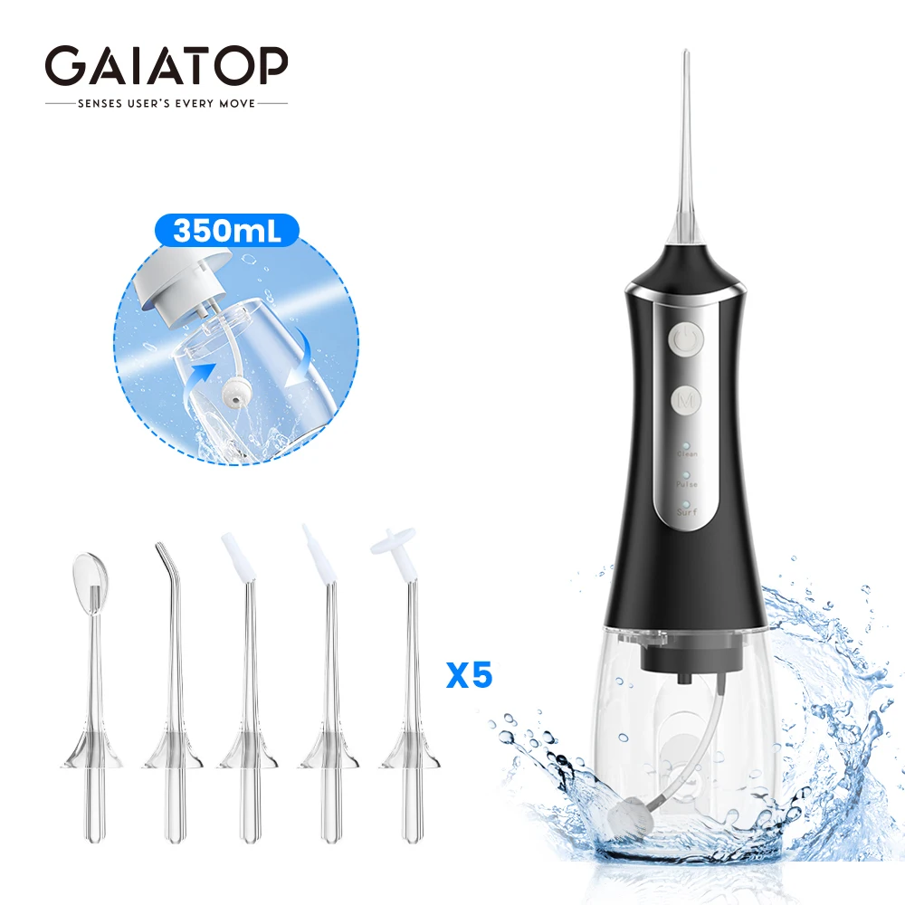 GAIATOP Oral Temizleyici Diş İpi Temizleyici Irrigator Diş USB Şarj Edilebilir Diş Ölçekleyici Akıllı Temizleyici Diş Temizleme İçin