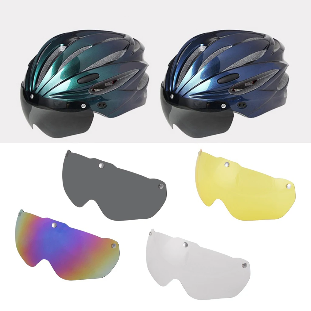Anti-sis Gözlük Yedek Lens Bisiklet Bisiklet Kask Siperliği Güneş Gözlüğü Onarım Bölümü